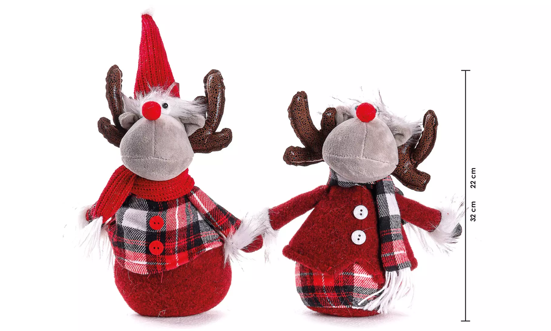 Renne, Schiaccianoci, decorazioni, arredo, Natalizie, regalo