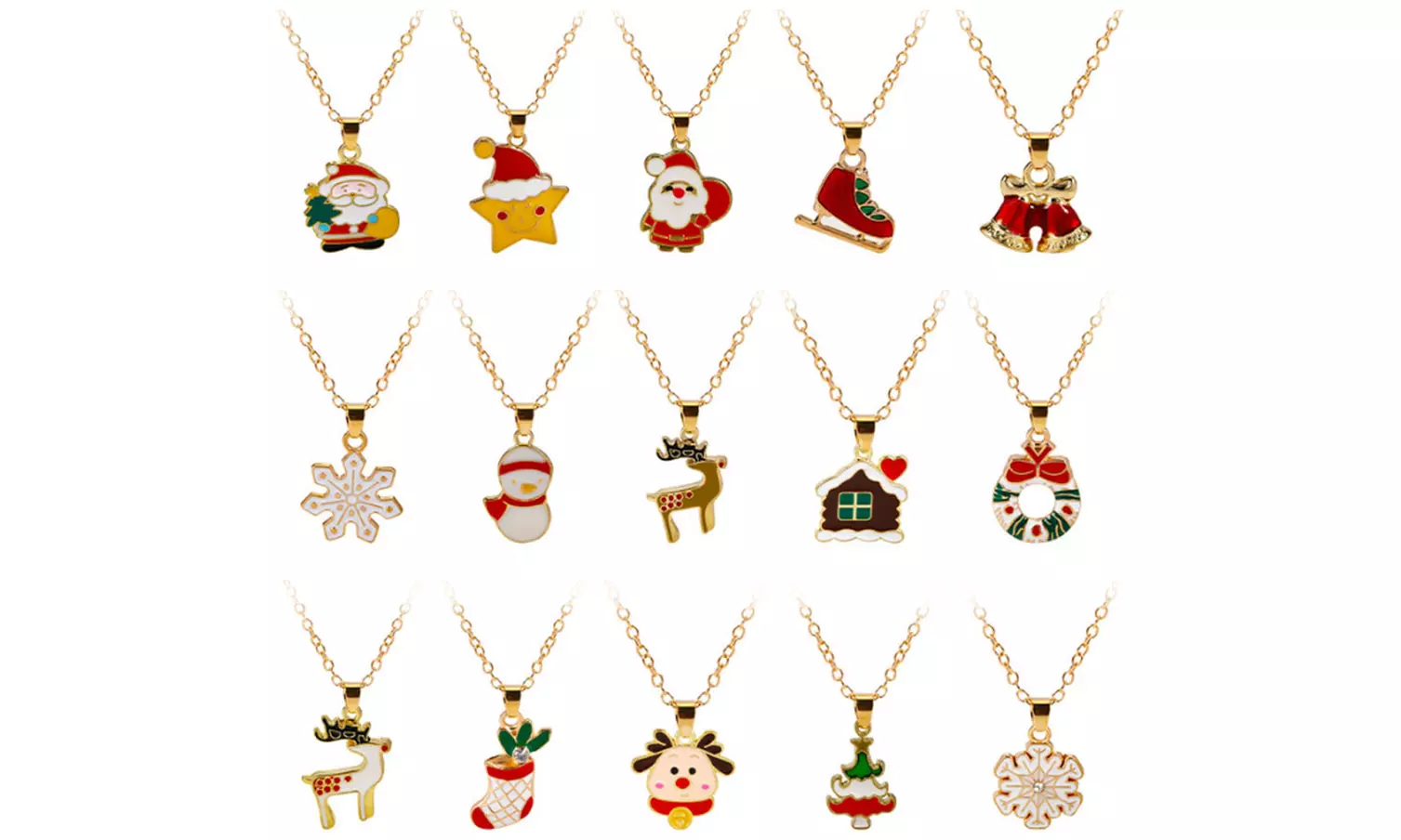 Sieraden adventskalender met 24 sieraden