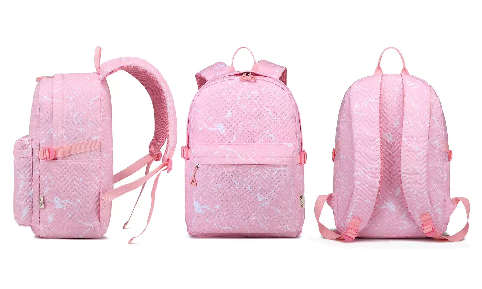 Clearance-KONO 22L Casual School Backpack with a Laptop Compartment