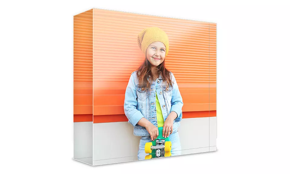1 ou 2 blocs photo en plexiglas sur le site Photo Gifts