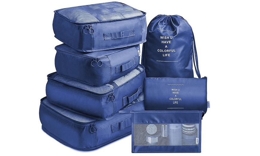 Image 5: 7 Pieces of Lightweight Travel Luggage Organisers