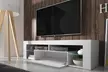 Meuble TV laqué avec ou sans LED, livraison offerte - Second Medium