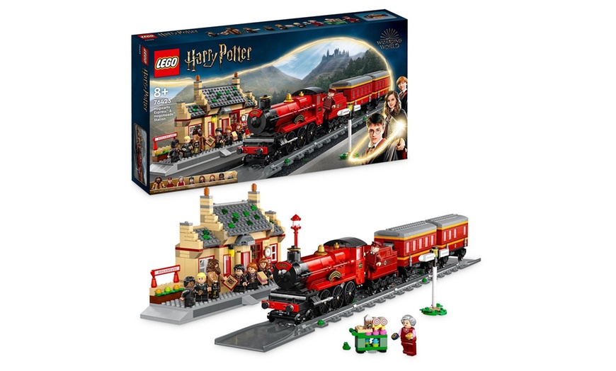 Image 1: LEGO Harry Potter Play Set; Hogsmeade and Hogwarts Express