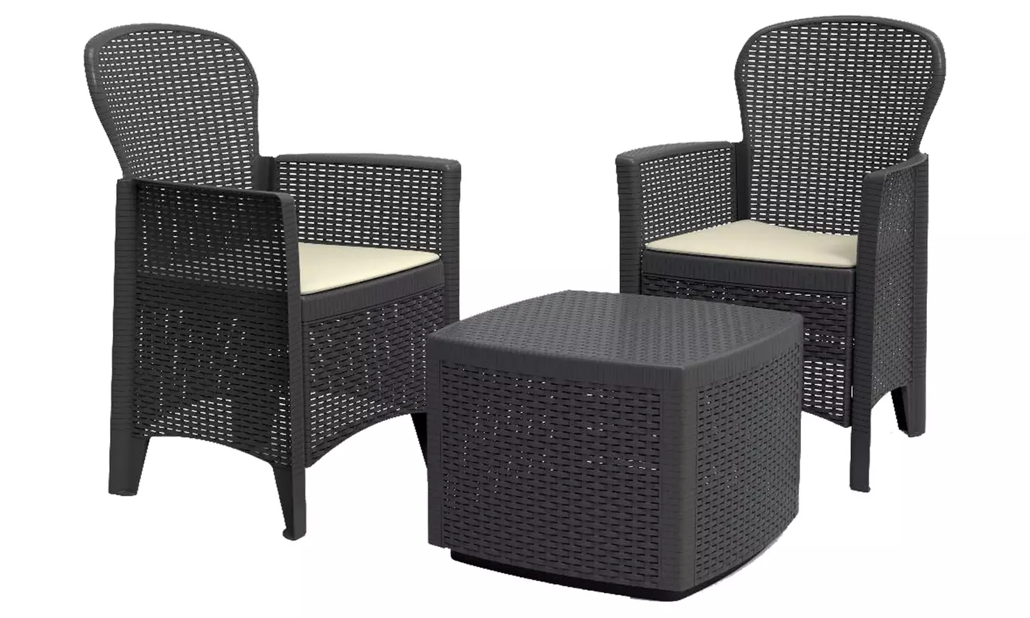 Garten-Set in Rattan-Optik