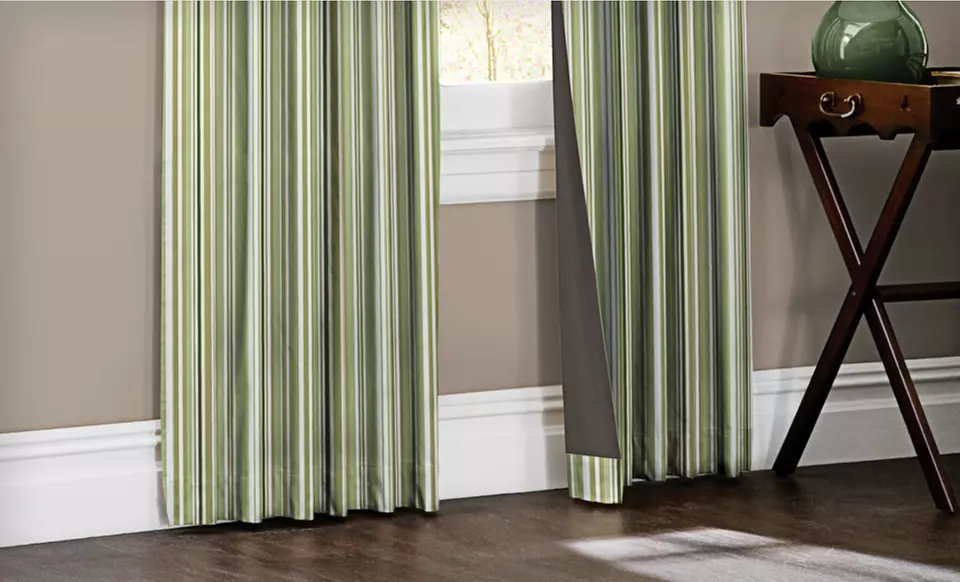 Set of Two Window Curtains (Up to 72% Off). Multiple Options Available. Free Shipping and Returns. - Second Medium