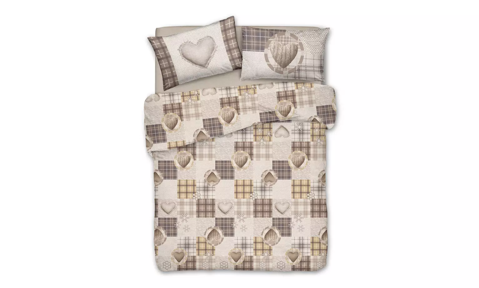 Copripiumino in fantasie invernali e tirolesi