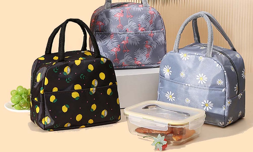 Image 4: One or Two Insulated Cooler Lunch Bags