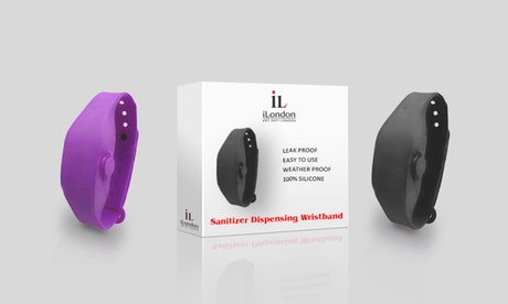 1, 2 ou 4 bracelets distributeur de gel hydroalcoolique