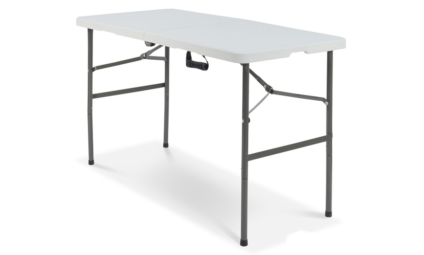 Image 2: 120cm, 150cm, or 180cm Folding Outdoor Table