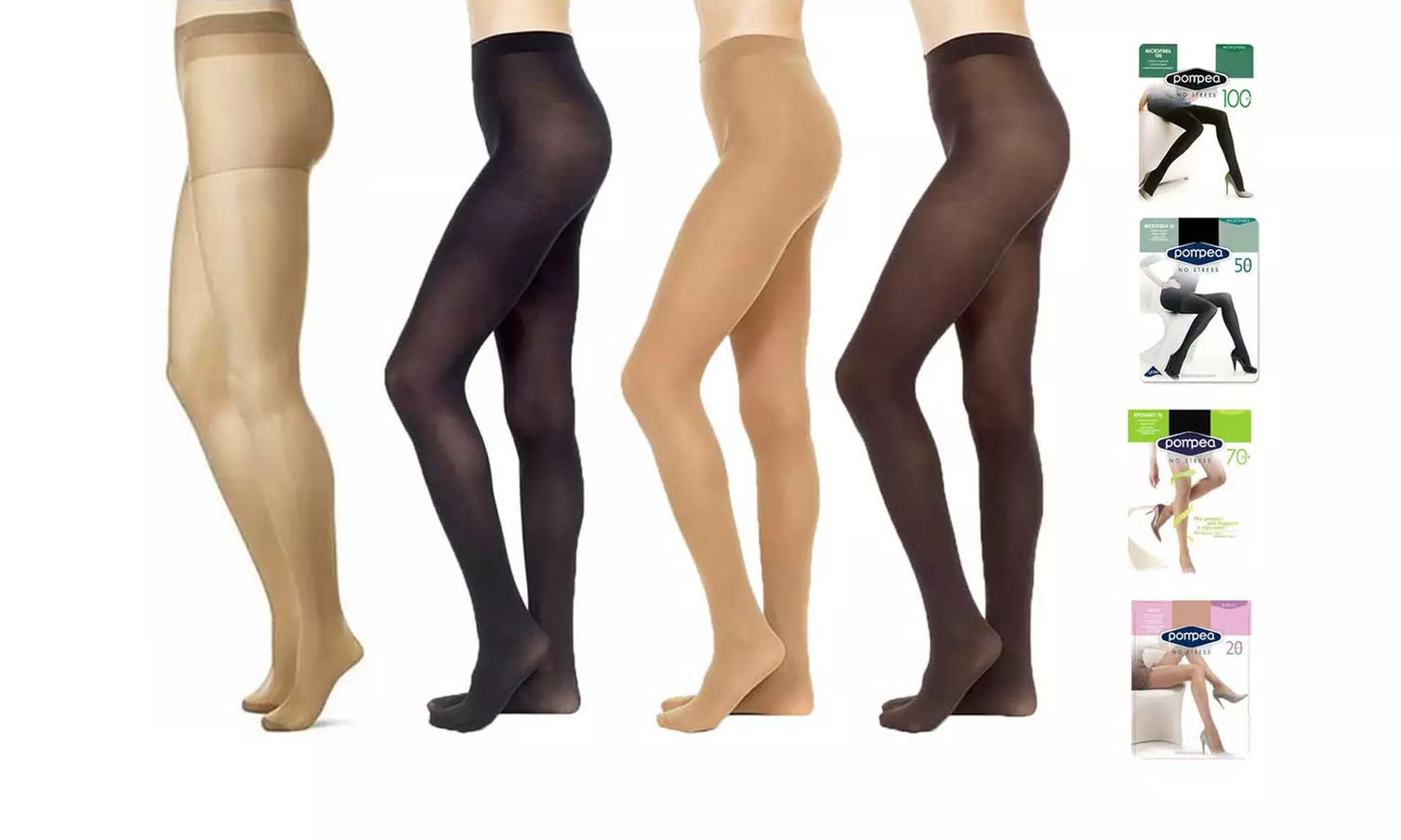 Fino a 12 paia di collant Pompea