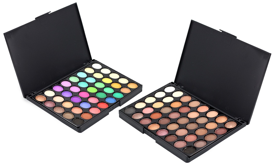 Image 3: 40-Shade Eye Shadow Palette