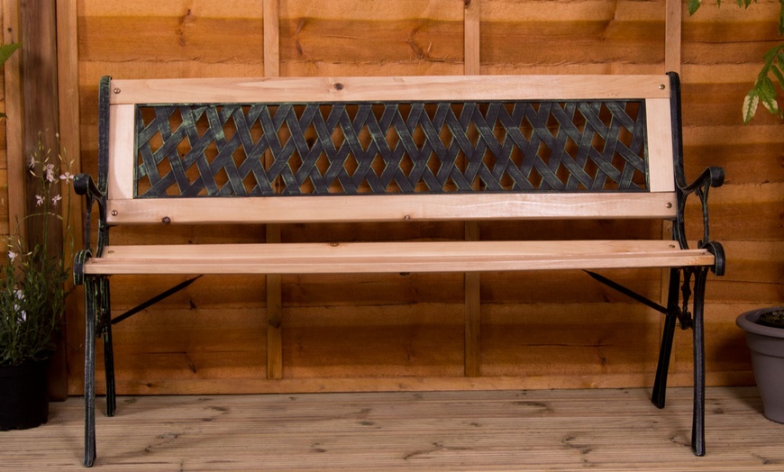 Image 7: Vida Designs Garden Bench