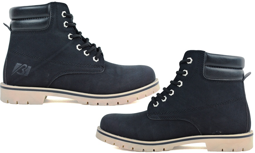 Image 13: Men's Lace-Up Ankle Boots