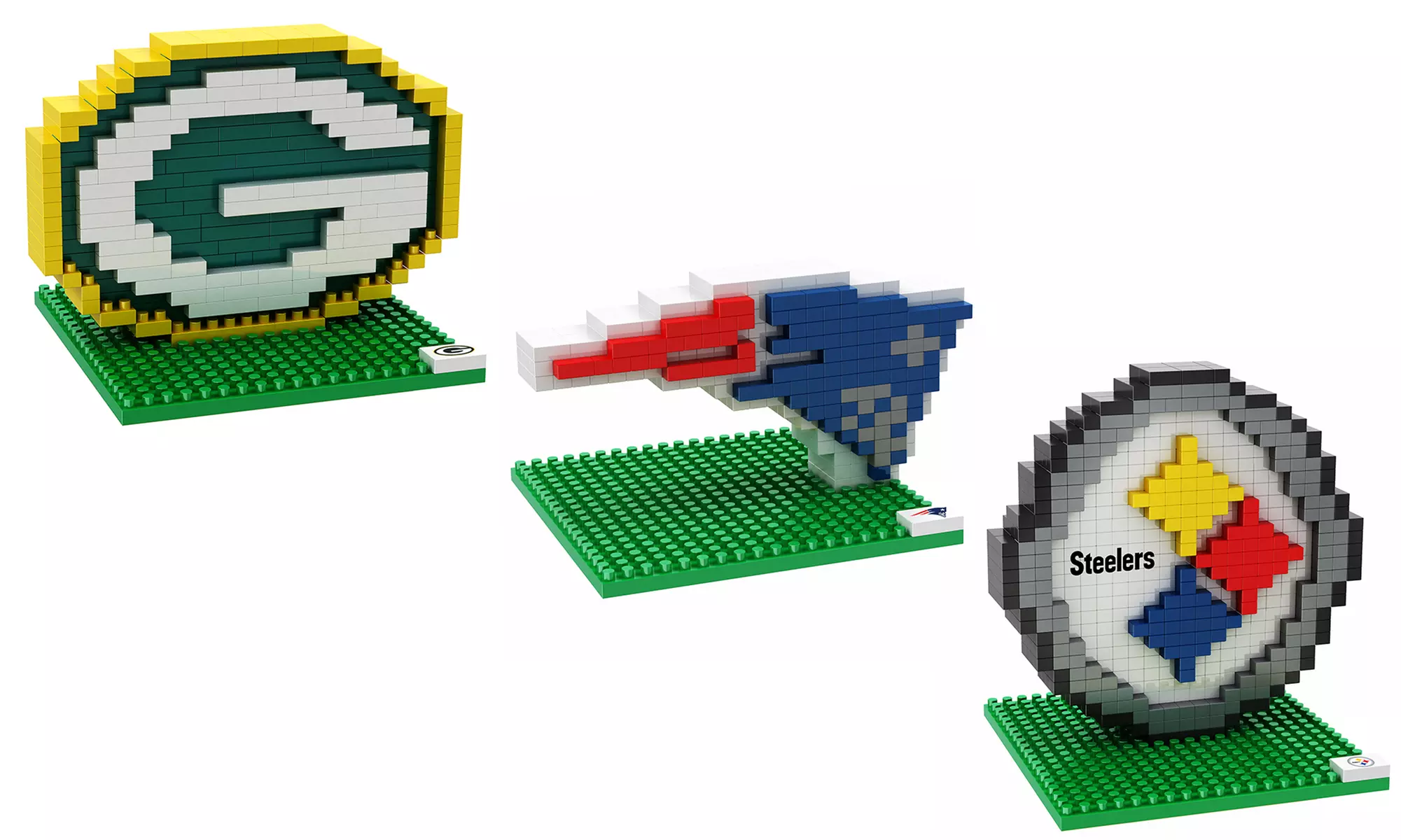 NFL 3D Logo Puzzle Set (200pc.) - Primary Image