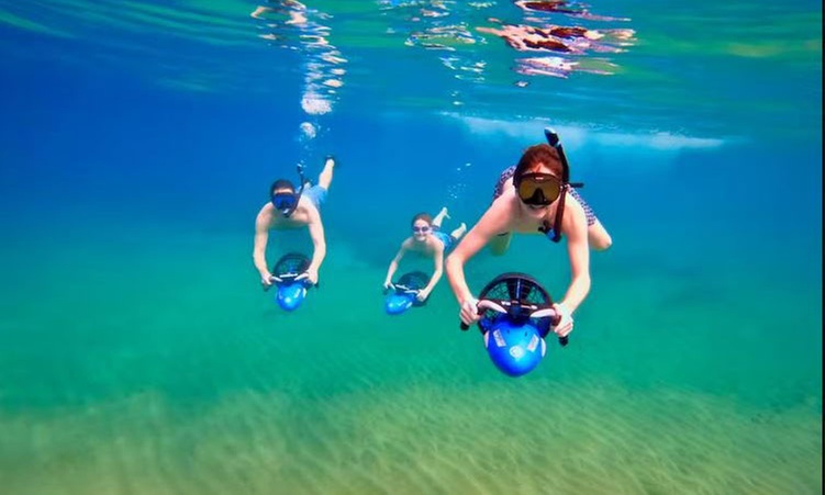Discover Lahaina Turtle Town with Sea Scooters and Photos