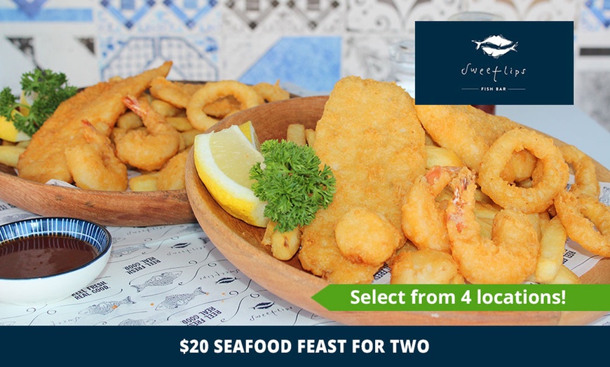 Image 1: Seafood Feast for 2, 4 Locations