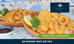 Seafood Feast for 2, 4 Locations