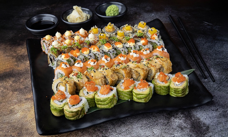 Image 1: Enjoy Unlimited Sushi and Ramen Feast for One, Two or Four  