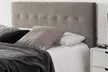 Tête de lit Napoles en velours hauteur 60 cm tête de lit + 40 cm pieds - Second Medium