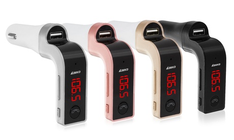 1 o 2 kit auto vivavoce YHZ01 4 in 1 Bluetooth con 1 o 2 cavi opzionali MicroUSB o compatibili Lightning®, in 4 colori