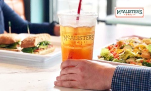 $25 McAlister's Deli eGift Card!