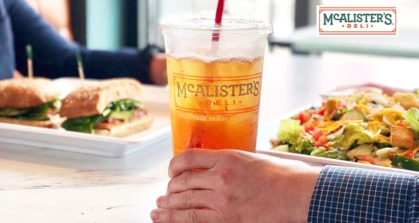 McAlister's Deli: $25 eGift Card + Get a Drink on us!