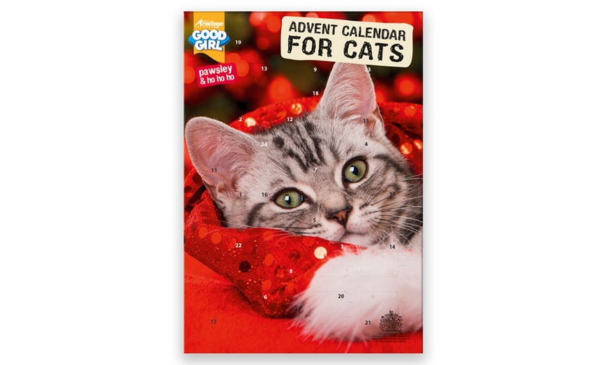 Image 1: Festive Advent Calendar for Cats