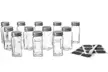 Glass Spice Jars with Shaker Tops, Chalkboard Labels & Pen (12-Pack) - Second Medium