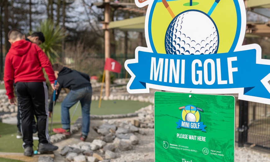 Image 1: Mini Golf for Four or Six People at National Water Sports Centre