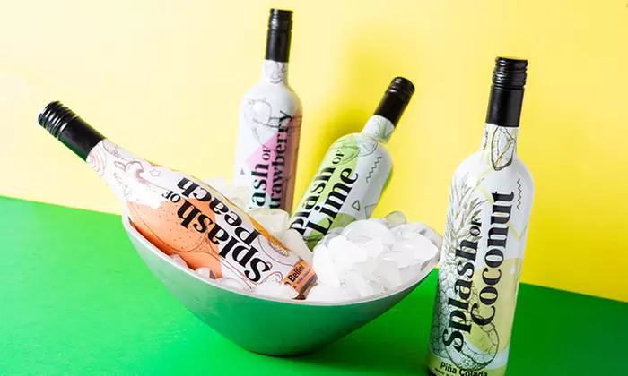 4- or 12-Pack of Summer Splash Wines Cocktails from Splash Wines (Up to 56% Off) - Primary Image