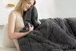 Soft and Warm Fleece Weighted Stress-Relief Gravity Blanket - Second Medium