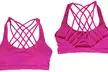 1, 2 ou 3 brassières de sport dos croisé en mesh respirant - Second Medium