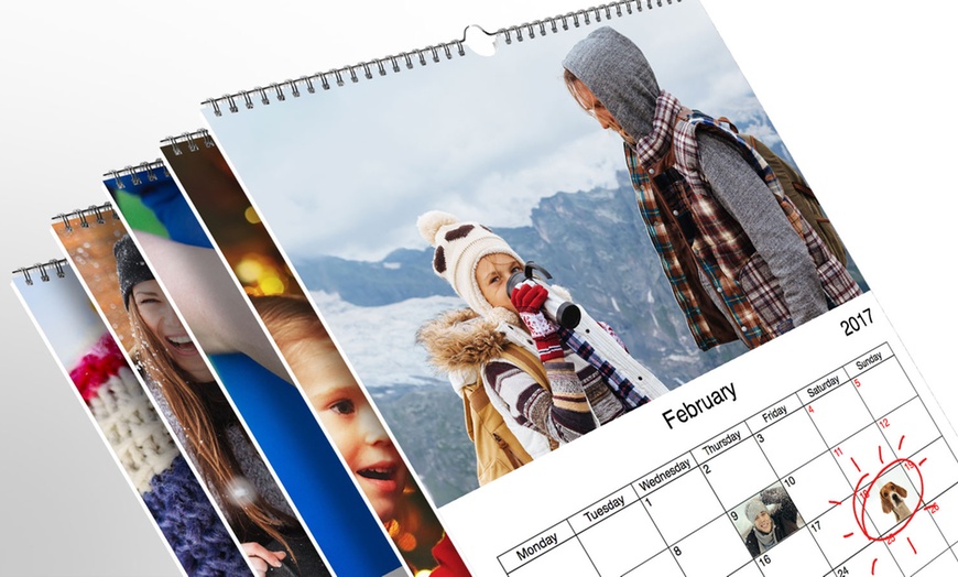 Image 3: Personalised A4 Calendar