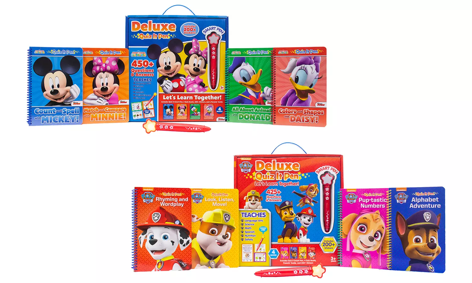 Quiz It Pen Let's Learn Together Electronic Boxed Set (7-Piece) - Primary Image