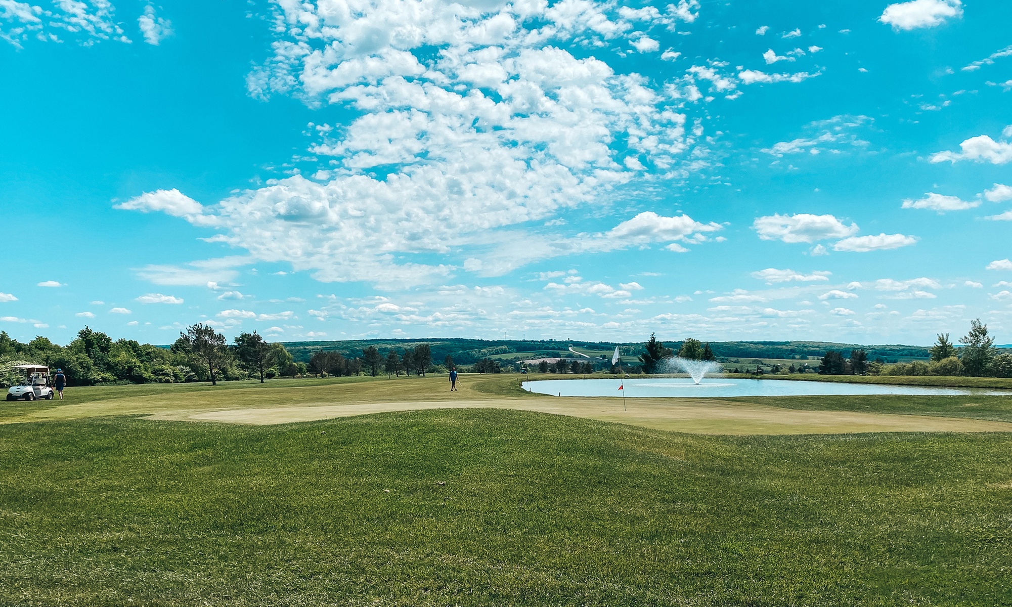 Golf Round with Cart Rental at Spruce Ridge Golf Course in NY