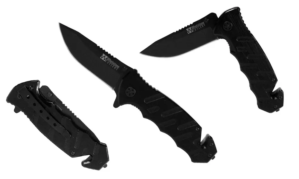 Whetstone Tough Rescue Tactical Folding Knife - Primary Image