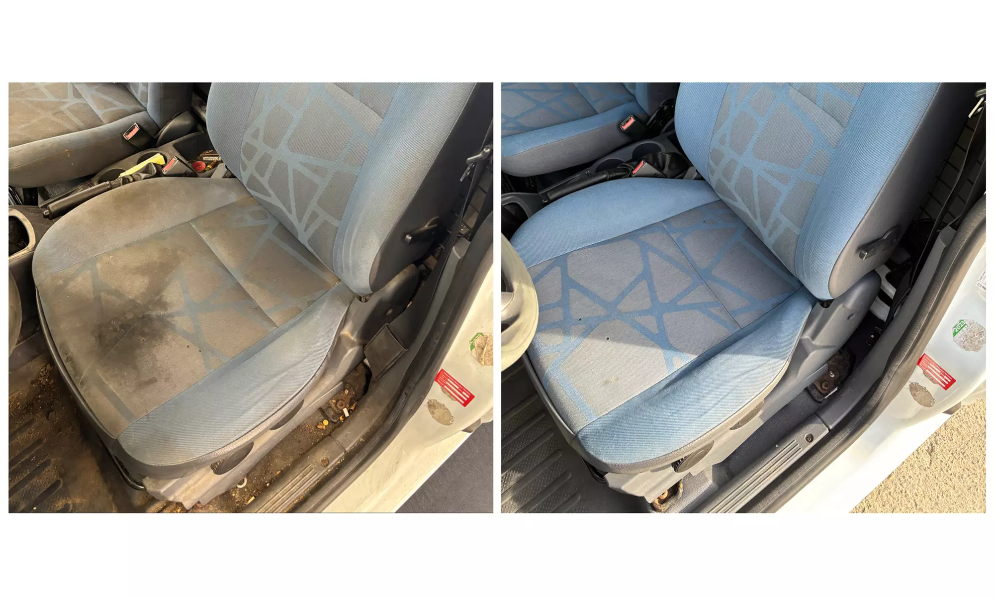 Standardowe i kompleksowe pranie tapicerki auta