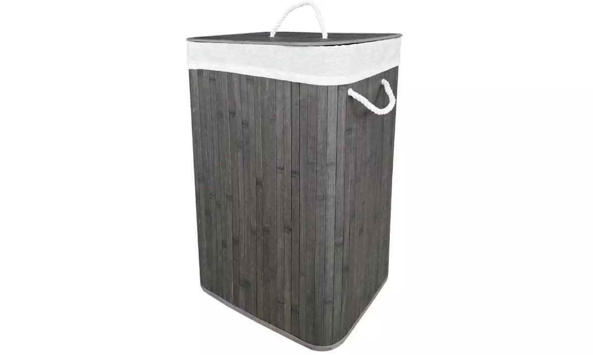 Cesto Portabiancheria In Bambù