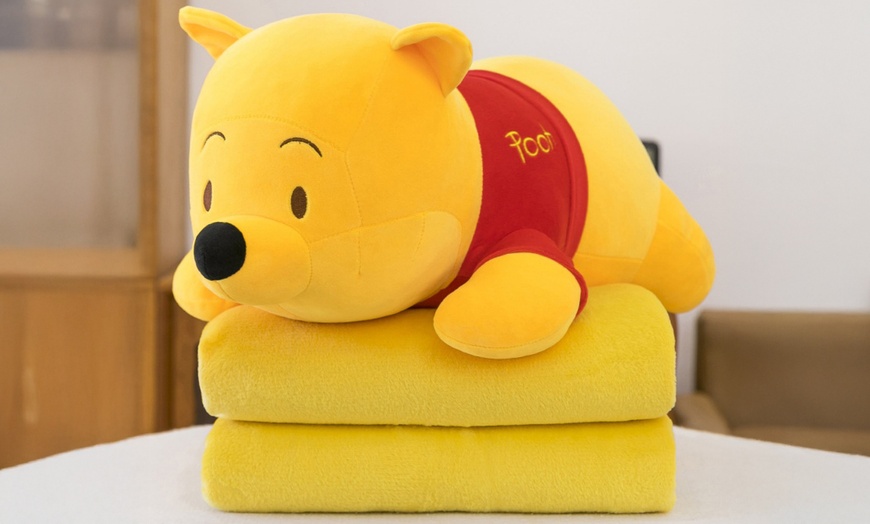 Image 5: Cartoon Pillow Blanket