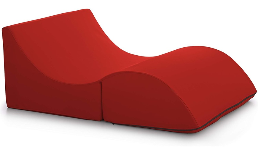 Image 26: Puf chaise longue convertible