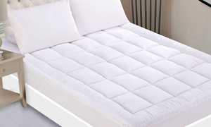 Bamboo Cotton Fitted Mattress Topper