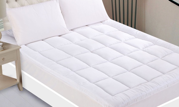 groupon single mattress topper