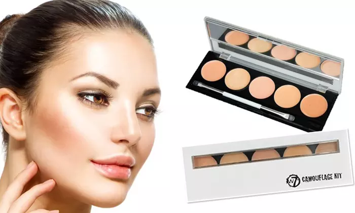 1 ou 2 palettes de correcteurs universels de maquillage de la marque W7, livraison offerte - Primary Image