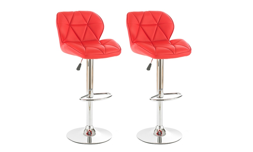 Image 4: Diamond Bar Stools