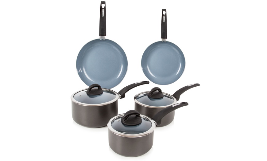 Image 3: Tower Five-Piece Pan Set