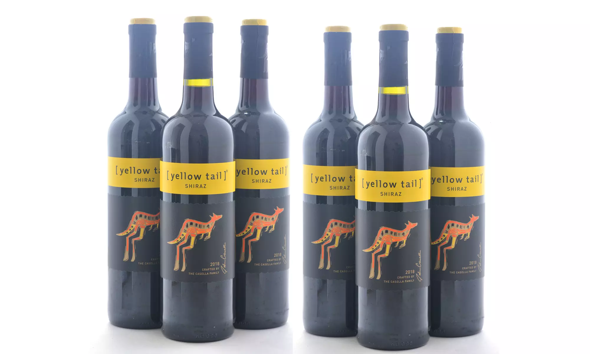 3, 6, 12, 15, or 18 Bottles of Yellow Tail Wine from WineOnSale.com (Up to 42% Off)  - Second Medium