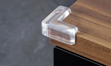 Fino a 12 paraspigoli trasparenti in plastica morbida