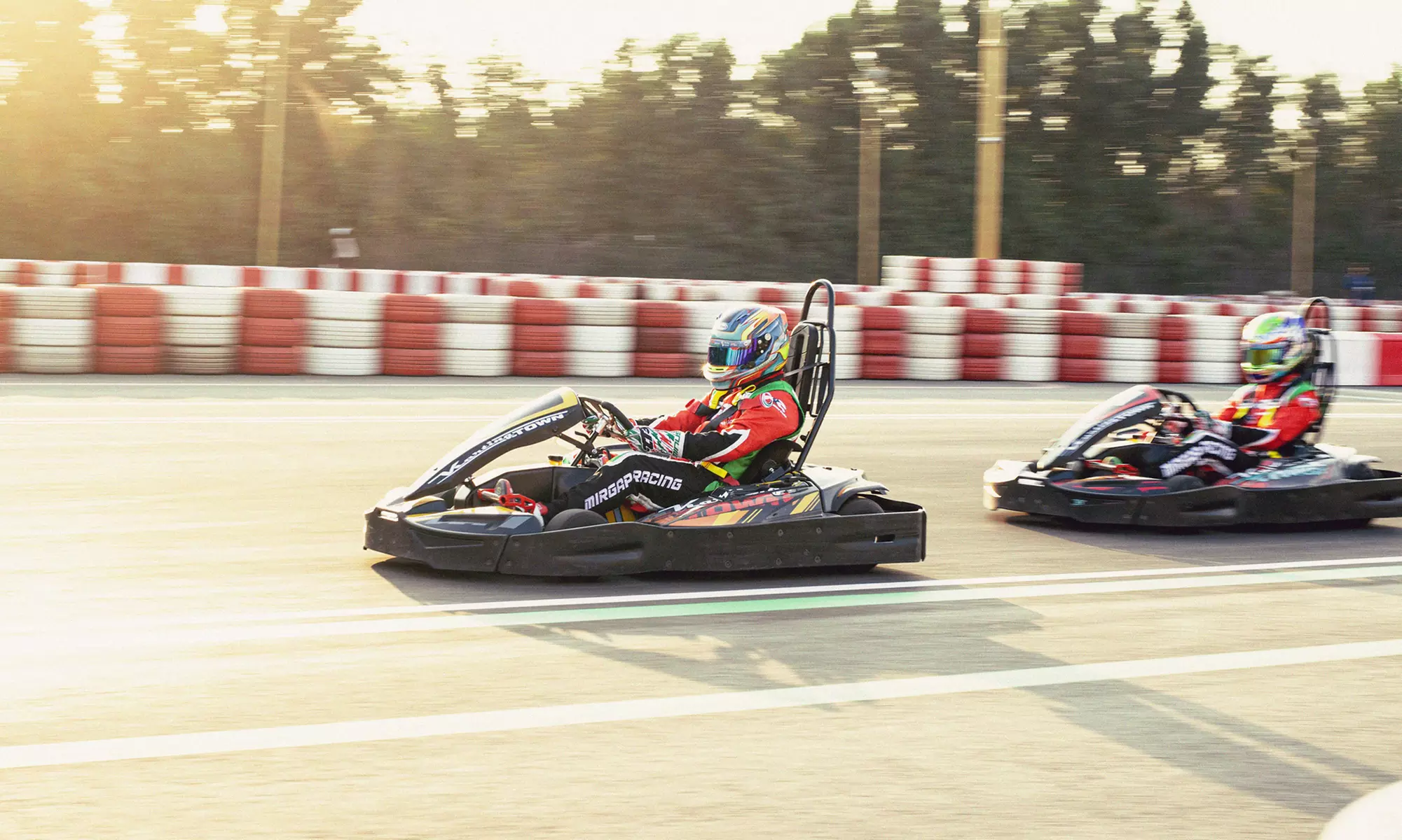 Go-Kart Thrills for Pure Excitement: Child (AED 110), Adult (AED 140)