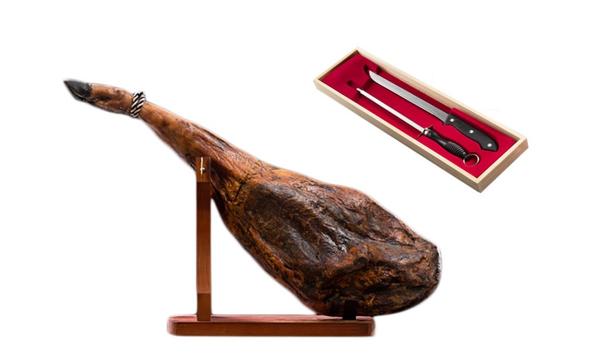 Image 9: Serrano or Iberian Ham Shoulder