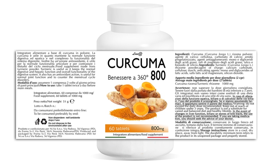 Image 6: Kapseln Line@ Curcuma 800 (bis zu €363,30/1kg)